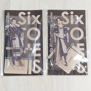 SixTONES 제시 마츠무라 호쿠토 아크릴 스탠드 fest