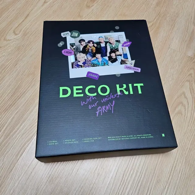 방탄소년단 데코 키트 (BTS DECO KIT) bts
