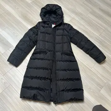 MONCLER 블랙 롱 다운 자켓