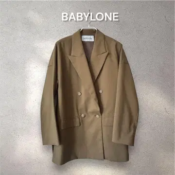 BABYLONE 빅 자켓 브라운