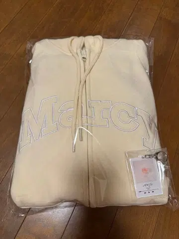 말시이 자수 아플리케 풀 집업 후드티 러브송 키링 포함