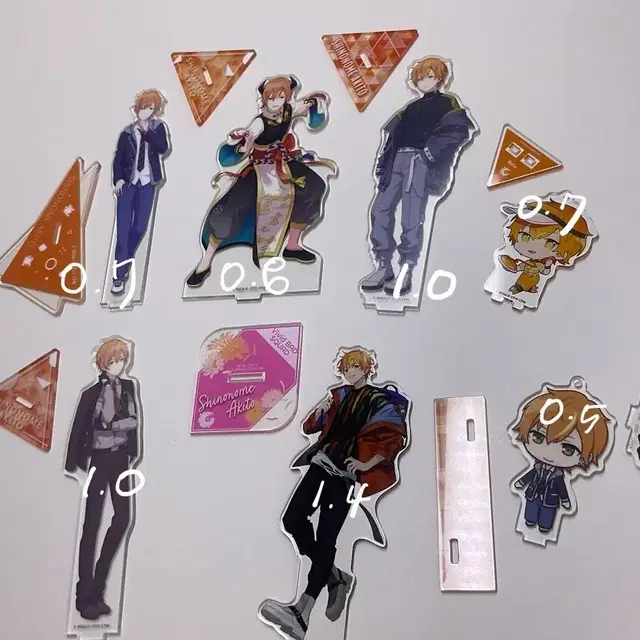 프세카 시노노메 아키토 아크릴 스탠드 처분 2성 감사제 콜라보 비배스