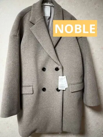 Noble 노블 MTR 오버 P 코트 베이지 38
