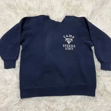 60s 챔피온 런택 빈티지 맨투맨 플로키 USA제