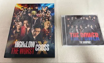 HiGH&LOW THE WORST CROSS 초회 럭셔리반 DVD CD