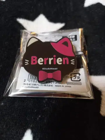 Berrien 핀 배지 고양이 얼굴 디자인