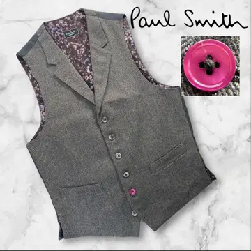 새상품급 Paul Smith London 라펠 베스트 사이즈 M