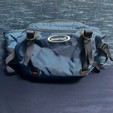 몽벨 mont-bell 웨스트 파우치 블루 등산 아웃도어