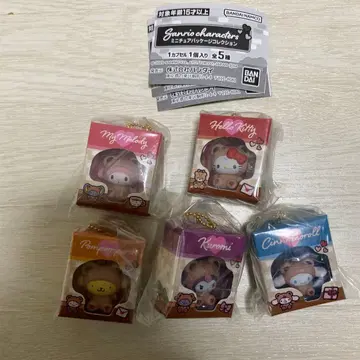 [ 5종 컴프 ] 산리오 캐릭터즈 미니어처 패키지 참