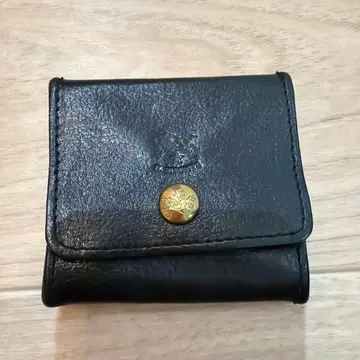 일비종떼 가죽 코인 케이스 블랙