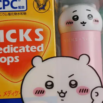 치이카와 (먼작귀) VICKS 메디케이티드 드롭스 레몬  캔디 변경 가능