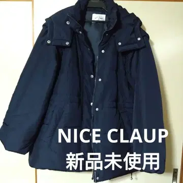 [ 16일까지 판매 ] NICE CLAUP 네이비 다운 자켓 F 사이즈