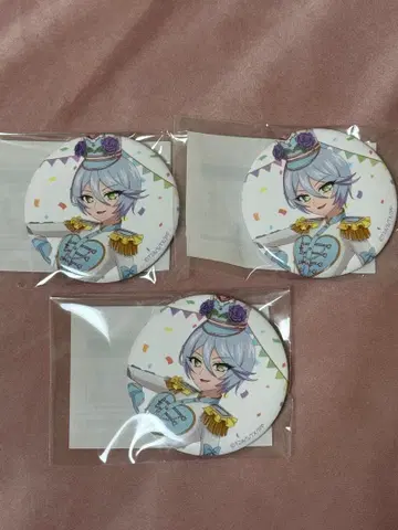 시쿄인 히비키 캔뱃지 3개 세트