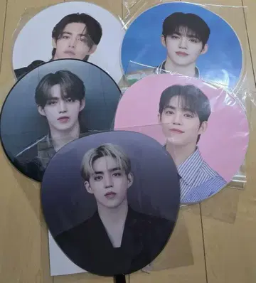 SEVENTEEN 에스쿱스 부채 5장