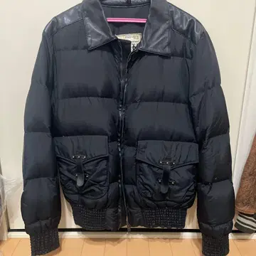 PREVIEW 가죽 다운 자켓