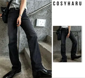 새상품 COSYHARU(코시하루) 데님 블랙 S 사이즈 한국 코디 블랙