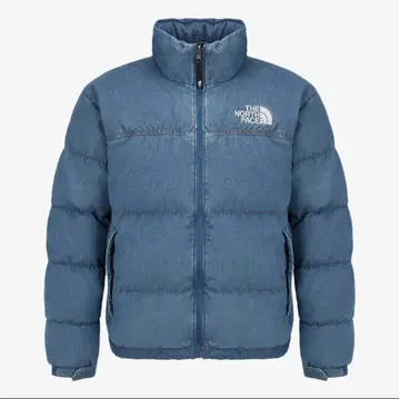 THE NORTH FACE 데님 블루 다운 자켓 M 한국 한정판!