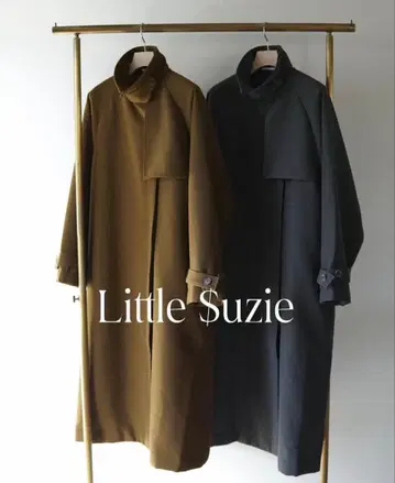 Little Suzie 롱 코트 그레이