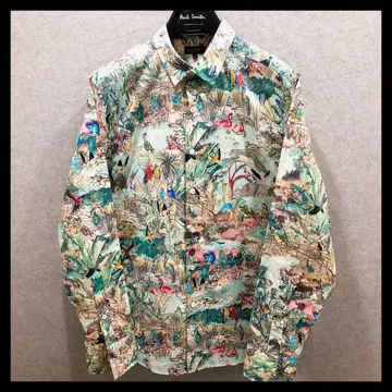 폴스미스 긴팔 셔츠 L 사이즈 올 패턴 멀티 컬러