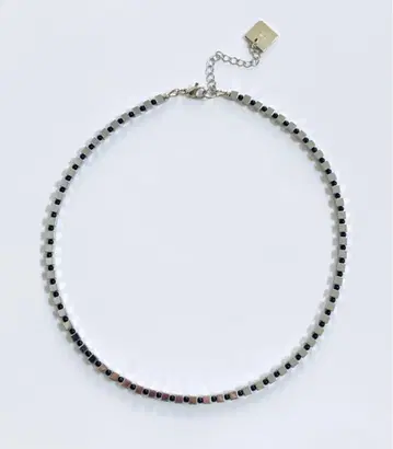 마로우 이노 mallow ino SILVER cube choker 큐브