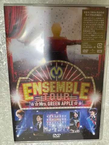 미개봉 Mrs. GREEN APPLE ENSEMBLE TOUR DVD