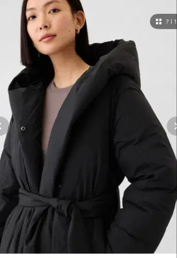 GAP 프리마 로프트 빅 퍼프 코트 다운 XS