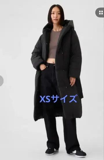 가격 인하 GAP 프리마로프트 빅 퍼프 코트 XS