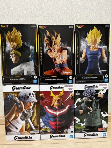 그란디스타 드래곤볼 히로아카 나루토 피규어 묶음 판매