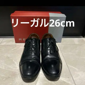 REGAL 블랙 드레스 슈즈 26cm