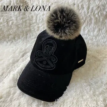 미사용! MARK&LONA 마크앤로나 캡 모자 꽁지 블랙