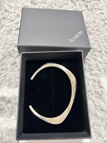 Jouete 실버 커프 팔찌