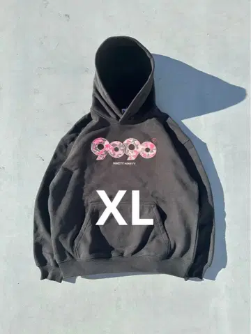 9090 OG Logo Hoodie Black Camo XL