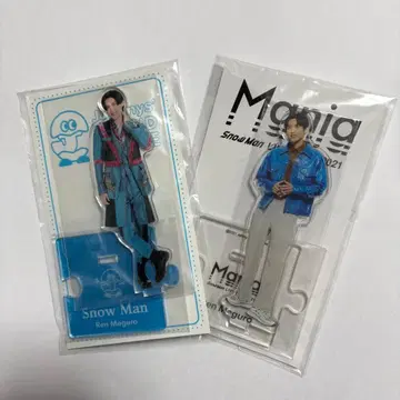 Snow Man 메구로 렌 아크릴 스탠드 2개 세트