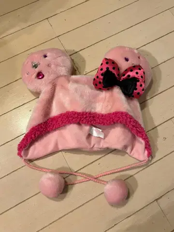 디즈니 팬캡 핑크 미니