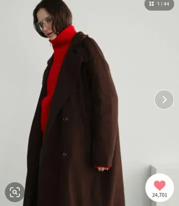 Auntie Rosa Holiday 3WAY 스탠드 롱 코트 M