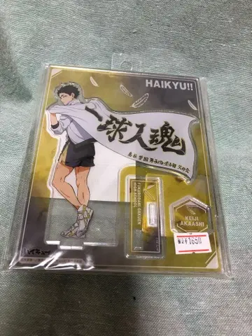 하이큐 아카아시 케이지 횡단막 판권 아크릴 스탠드