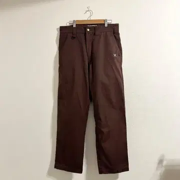 BLUCO 스탠다드 워크 팬츠 브라운 M 완판템