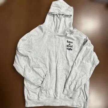 have a good time 그레이 XL 후드티