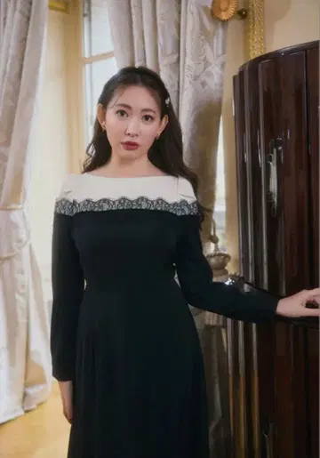 Leonie Two-Tone Dress