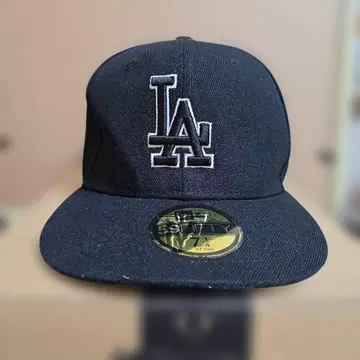 LA 로고 야구 모자 7 1/4 블랙