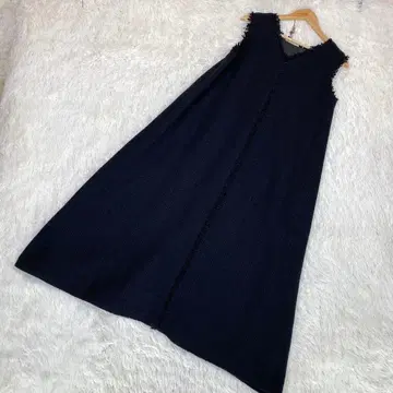 [ ELFRANK ] 엘프랭크 (F) 2way 트위드 롱 원피스