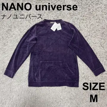 나노 유니버스 벨로아 맨투맨 퍼플 M