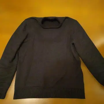 BANANA REPUBLIC 블랙 크루넥 스웨터 M