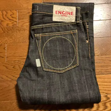 엔진 라벨 ENGINE 101-02 스트레이트 데님