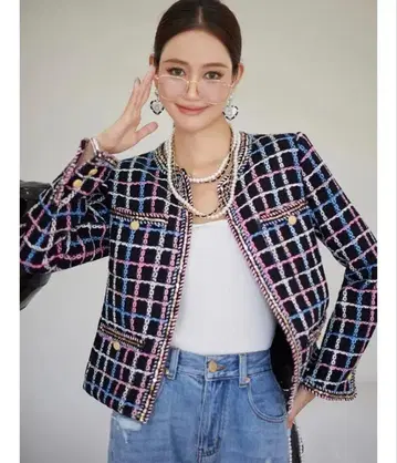 [ 클리닝 완료 ] 여성용 트위드 자켓