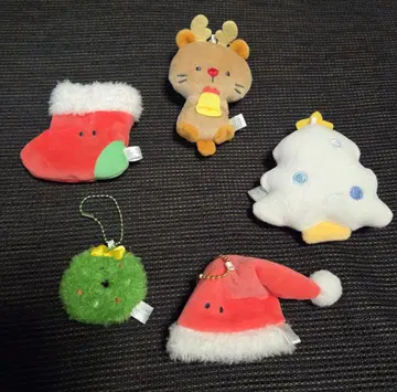 동글동글 눈의 크리스마스 5개 세트