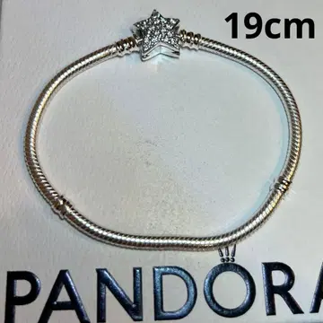 PANDORA 비대칭 스네이크 참 팔찌 19cm