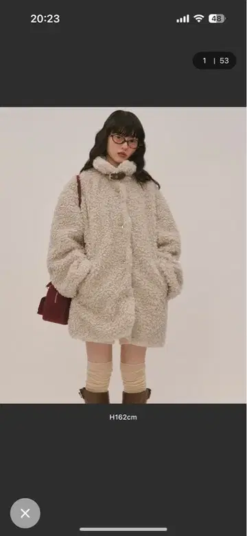 loin nuit nuance button poodle coat