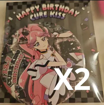 프리큐어 큐어 키스 벌스데이 캔뱃지 프리티 스토어 키미프리