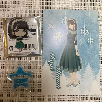 청춘 돼지 아카기 이쿠미 아크릴 스탠드 엽서